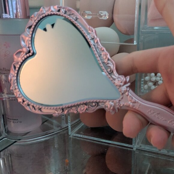 Flower Knows Midsummer Fairytales Hand Mirror (Milky Pink) - Picture 2 of 5